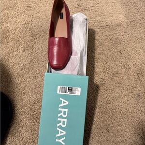 Array Women's Burgundy Loafers